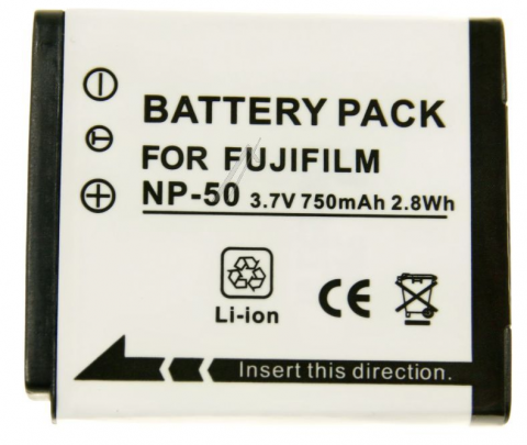 Akumuliatorius fotoaparatui Fuji NP-50/Pentax D-Li68/Kodak KLIC-7004